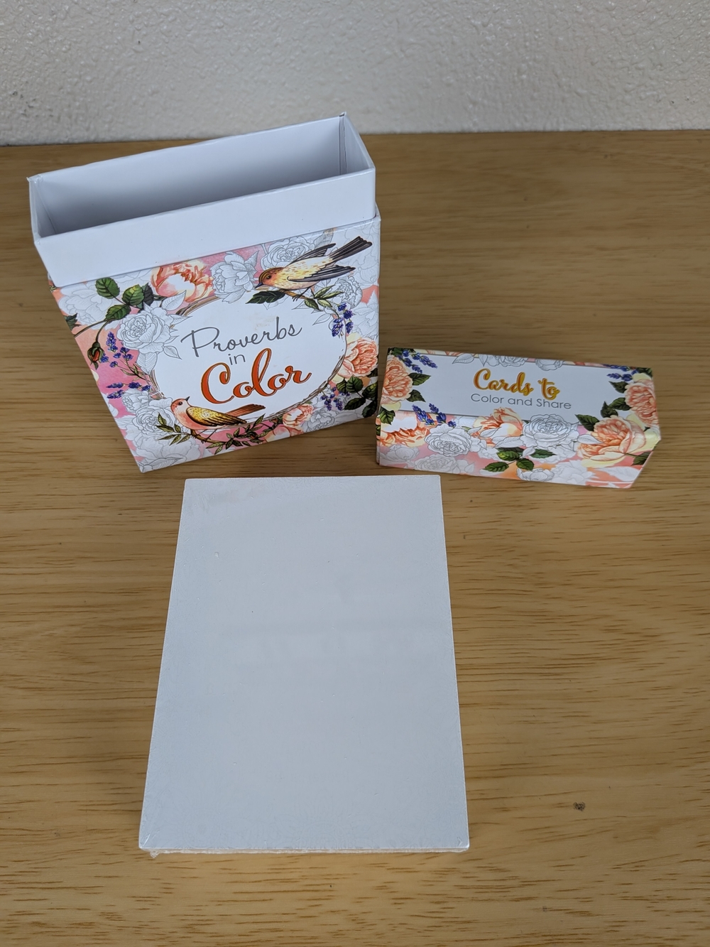 Proverbs in Color Coloring Cards - Picture 4 of 8